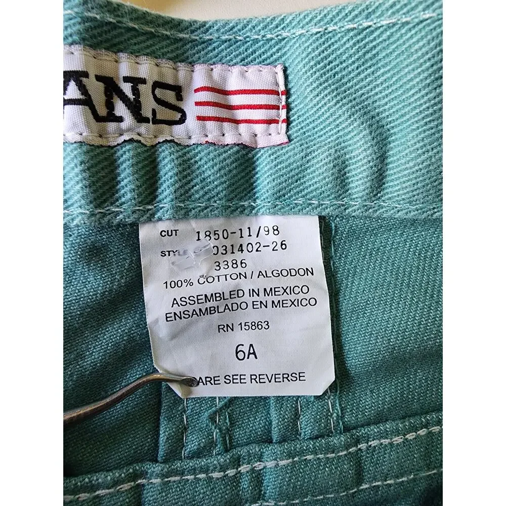 NWT Vintage Zena Jeans‎ Relaxed Fit Womens 6 Seafoam